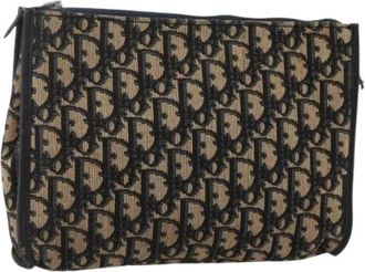 Dior Pre-owned Clutches, female, Multicolor, Size: ONE SIZE Pre-owned Trotter Clutch Bag
