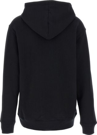 Moschino Womens Black Cotton Hoodie Clothing