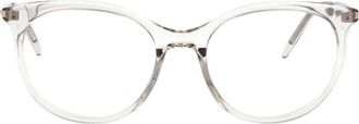 Saint Laurent Glasses, female, White, Size: 52 MM SL 891 Optical Frame