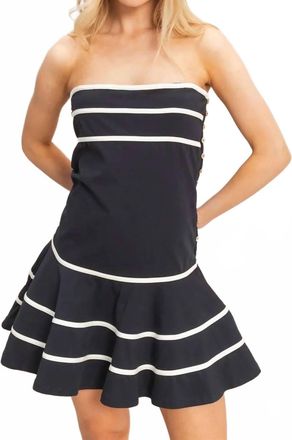 HYFVE Wave After Wave Dress In Dark Navy