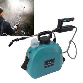 Infinite Pulverizador El&eacute;ctrico De 8 Litros Con Bater&iacute;a De 2000 Mah, Mango Antideslizante Y Correa De Transporte Para Jardiner&iacute;a Y Limpieza Del Hogar