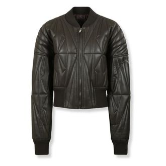Moncler Geocamo Cropped Jacket - male - Moncler - Bomber Jackets - Brown - M - Jackets
