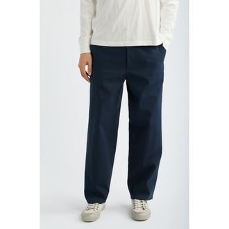 Rag & Bone rbBAGGY Twill Chinos in Navy at Nordstrom, Size 32
