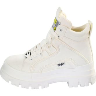 Buffalo Aspha Nc Mid Flat Cut Bootie in White at Nordstrom, Size 39