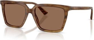 Jimmy Choo London Zonnebrillen - Dames - Zonnebrillen - Bruin - 55 MM - Accessoires