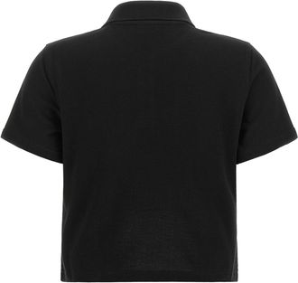 Saint Laurent Cassandre Polo Shirt - Black