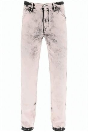 OAMC Acid-Wash Denim Pants With Classic Five-Pocket Design