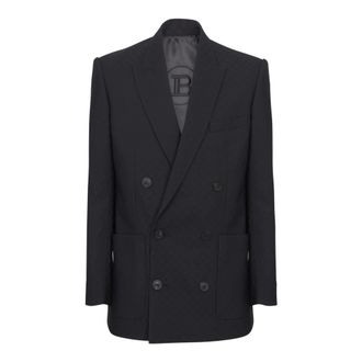 Balmain Hombre, Chaquetas, Negro, Talla: M