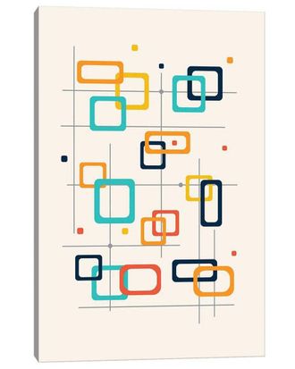 iCanvas Mid Century Pop Modern By Nordic Print Studio Wall Art