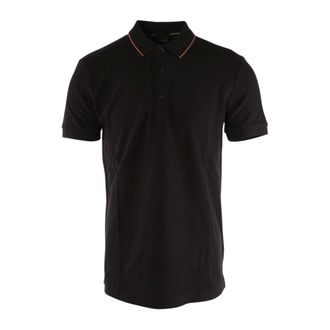 HUGO BOSS Tops, Heren, Zwart, S, Katoen, Paule 4 Polo