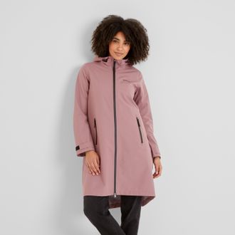 TOG24 Nova Womens Waterproof Jacket - Mauve - Purple - Size 10 UK