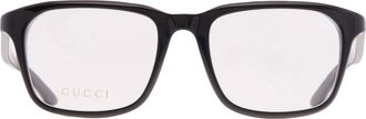 Gucci Demo Square Mens Eyeglasses GG2081O 005 53
