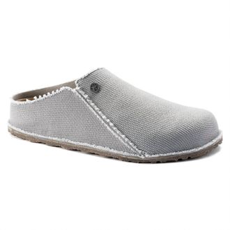 Birkenstock Womens Zermatt Suede Clog In Stone Coin