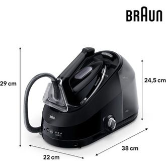 Braun Is 5249 Bk Centro Planchado 7,5 Bares - Braun