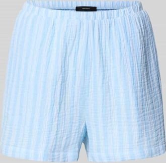Vero Moda Regular Fit Shorts aus reiner Baumwolle Modell NANNA in Hellblau, Gr&ouml;&szlig;e XS