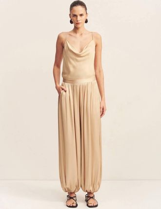 Shona Joy Agnes Harem Pants In Oat