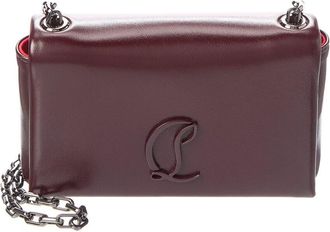 Christian Louboutin Loubi54 Leather Wallet On Chain