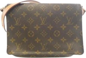 Louis Vuitton Pre-owned Shoulder Bags, female, Brown, Size: ONE SIZE Pre-owned Vintage Shoulder Bag