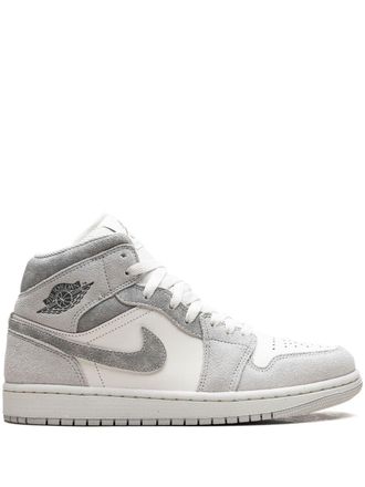 Nike Jordan Sneakers Jordan 1 Mid Neutral Grey Sail - Grigio