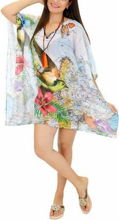 Ranee&rsquo;s Short Poncho in White at Nordstrom Rack