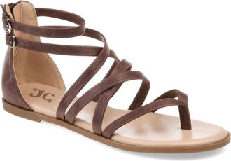Journee Collection Women & apos;s Zailie Medium and Wide Width Flat Sandals