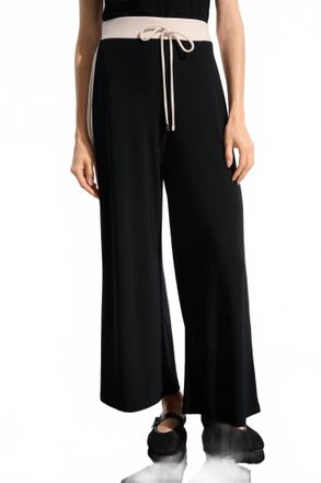 Joseph Ribkoff High-Waisted Wide-Leg Trousers In Black