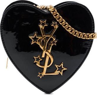Saint Laurent Pre-owned Saint Laurent Mini Patent Monogram Love Heart Chain Bag Ladies UT78Q59BUTBS5Y6Y