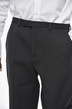Gucci Pantaloni In Lana a Vita Regolare Gucci
