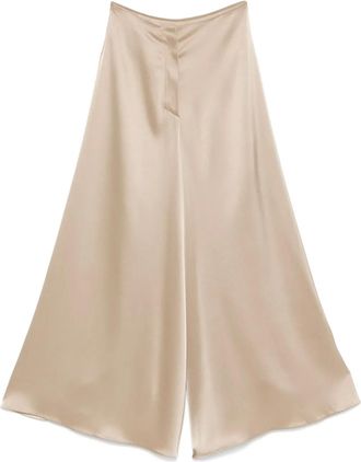 Nanushka Pantaloni in raso - Toni neutri