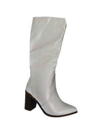 Top Moda Womens Regent Boots In White