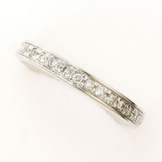 C&A White Gold White Gold (10K) Band Ring (Pre-Owned)