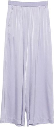 Forte_Forte Wide Trousers, female, Purple, S, My Trousers