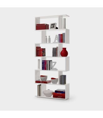 F.R.S. Frs - Estanteria Alta Canton En Blanco 192 Cm(alto)80 Cm(ancho)25 Cm(fondo)