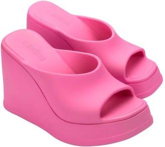 Melissa Waterproof Platform Wedge Sandal in Pink at Nordstrom, Size 10
