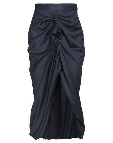 hutch off the shoulder twofer midi dress Hutch Off-The-Shoulder Midi Dress - Navy