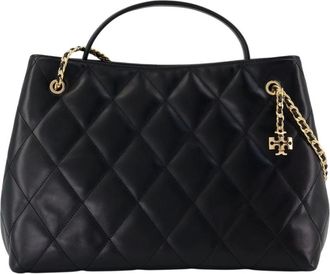 Tory Burch Fleming Carryall - - Bags - Donna - Nero - ONE SIZE
