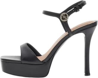 Guess Dames, Schoenen, Zwart, Maat: 40 EU Leer