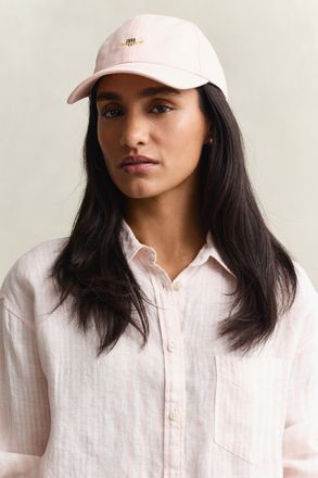 GANT Women Shield Cotton Twill Cap (ONE SIZE) APRICOT PINK