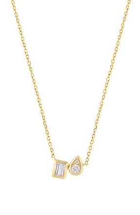 Effy Diamond Pendant Necklace in White at Nordstrom Rack, Size 18