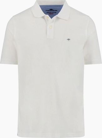 Fynch-Hatton Mens FYNCH-HATTON POLO SHIRT WHITE - Size: 42