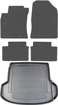 OEM Kia Proceed Iii Estate Desde Diciembre De 2018. Juego De Alfombrillas De Goma Para Coche Y Alfombrilla Para Maletero