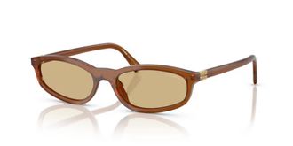 Miu Miu Eyewear SMUA06 Sunglasses - Brown