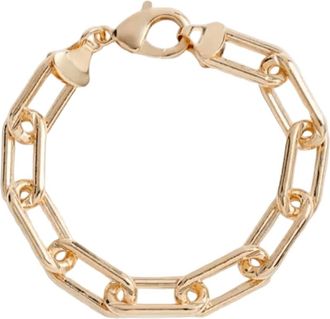 SHYMI 15mm Statement Paper Clip Chain Bracelet - 18k Gold-Filled, Day to Night