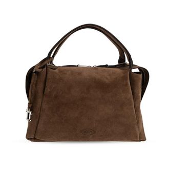 Tod's Dames, Tassen, Bruin, Maat: ONE Size Su&egrave;de