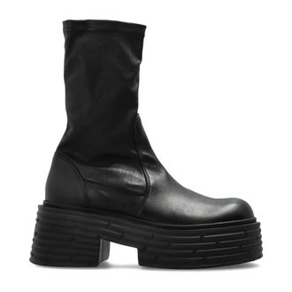 AGL Botines de Plataforma Lignes - Shoes - Mujer - Negro - 38 1/2 EU