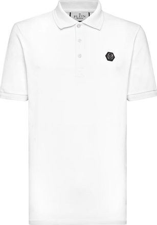 Philipp Plein Heren, Tops, Wit, Maat: S Katoen