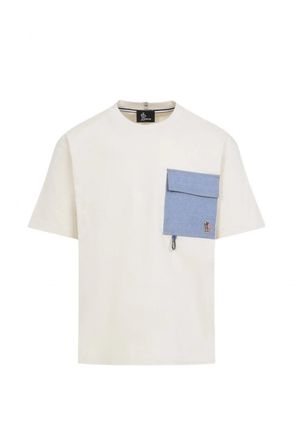 Moncler DYNAMICS POOCKET T SHIRT Size: XXL, colour: WHITE