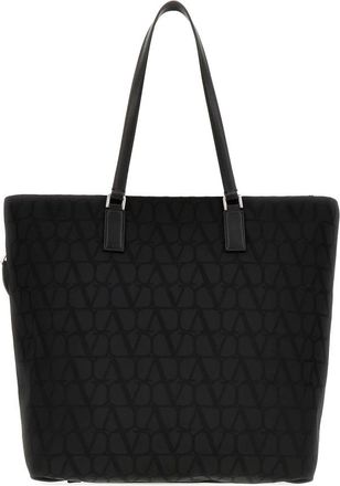 Valentino Garavani Stijlvolle Schoudertas - Heren - Shoppers - Zwart - ONE Size - Tassen