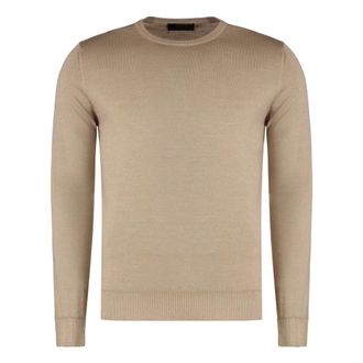 Moorer Heren, Truien, Beige, Maat: M