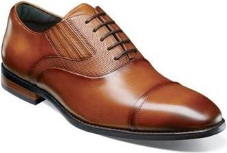 Stacy Adams Lucas Wingtip Oxford in Cognac at Nordstrom Rack, Size 11.5